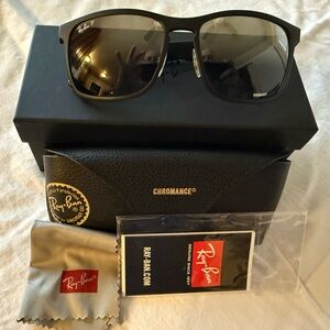 Ray-Ban Polarized Chromance Black Sunglasses